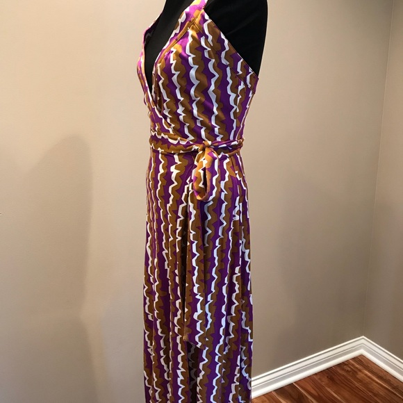 Diane Von Furstenberg Long Halter Dress - Picture 2 of 8